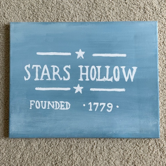 Gilmore Girls Stars Hollow Art - Picture 1 of 5